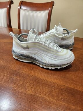Nike Air Max 97 White Cream with Speckled Midsole Size 12.5 Men